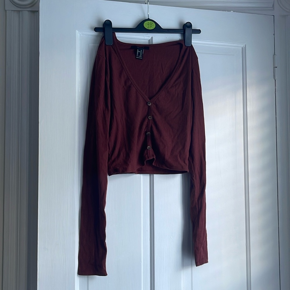 Forever 21 Knot Crop Top